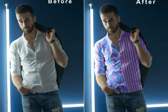change color pattern of clothes in photoshop realistically