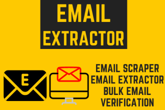 do bulk email extraction, email scrapper, hunter