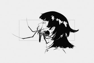 develop custom tattoo design, sketch