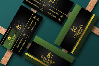 do a professional business card,visiting card