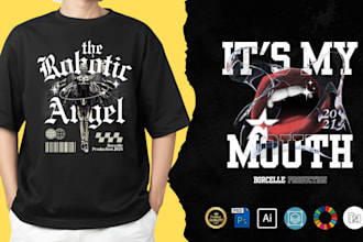 design clothing brand, fashion and urban streetwear logo