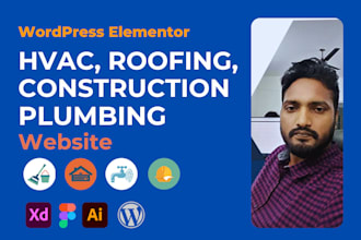 do plumbing, cleaning, roofing, hvac, solar, construction, contractor website