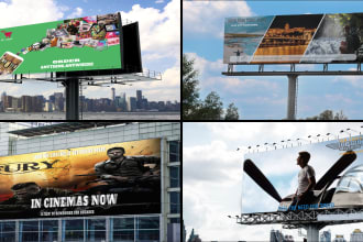 design billboard, signage, and roll up banner