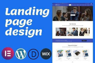 design medical and healthcare website using wordpress, elementor pro