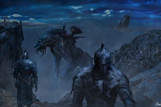 design a medieval, fantasy artwork for you
