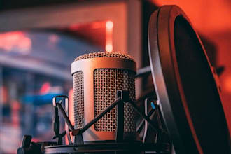 record a british accent voiceover