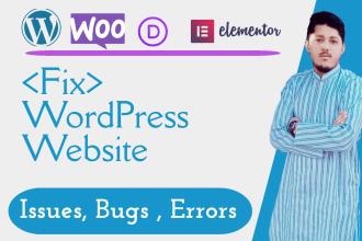 install, setup or customize your wordpress website