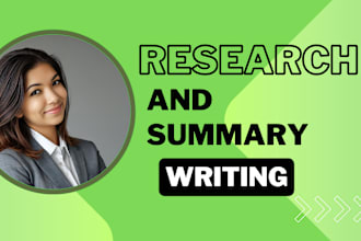 write quality research articles