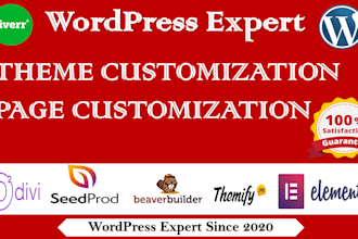 design and customize your website