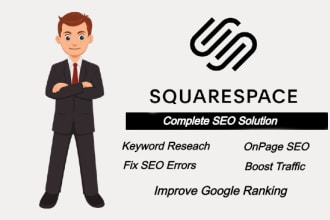 do squarespace  SEO service for top google ranking
