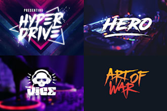 do record label, artist, music, event, dj logo design
