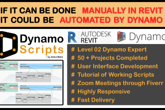 create dynamo scripts to automate any revit process