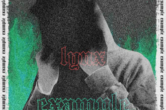 trap album cover design