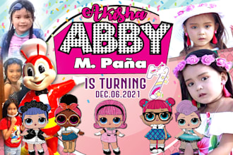 do design your birthday tarpaulins