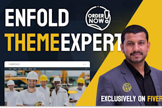 design elgant business website using enfold theme advance layout builder