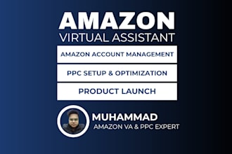 your amazon virtual assistant, amazon account manager and amazon consultant