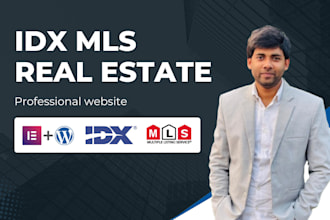 create your real estate website with idx, mls integration