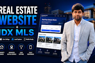 build realtor real estate website with idx mls integration
