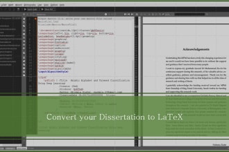typeset and convert any document to word, and latex
