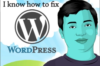 fix wordpress issue, error, or bug fast and professionally