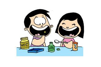 draw a cute children illustration