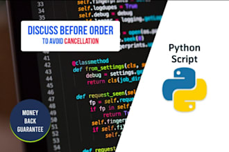 code python applications, programs and scripts for you