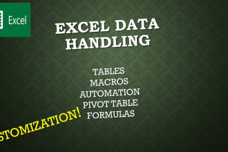 excel worksheet presentation in pivot table style
