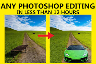 do any photoshop editing and image retouching
