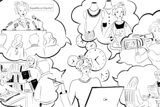 create unique doodle illustration