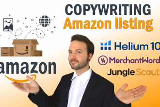 write a persuasive amazon SEO listing in eu languages