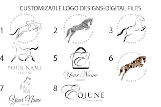 customize one of my ready made horse logo