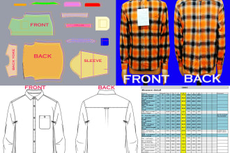 make any type of clothing sewing pattern and grading