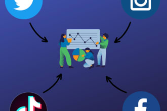 create a social media data export bot
