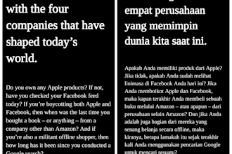 translate english to indonesia or vice versa