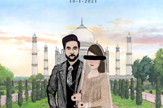 design unique wedding event invitation cards and wedding certificates urgently