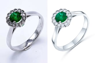 do professional jewelry retouching for e commerce