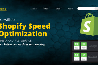 do shopify store speed optimization for better conversions