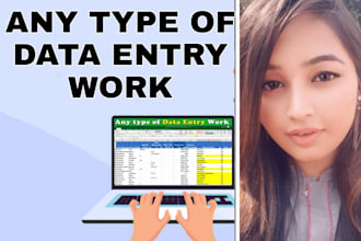 any type of data entry and  copy past work with perfection