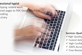 type, analyse and format anything