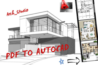 convert pdf to autocad, cad or dwg