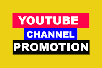 do organic youtube channel promotion