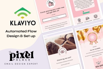 design a klaviyo email flow