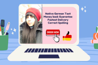 write a perfect german seo compatible article