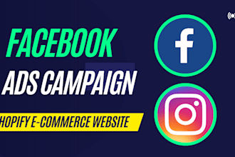 facebook advertising paid ads campaign manager shopify fb marketing instagram