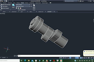 provide autocad 2d,3d services