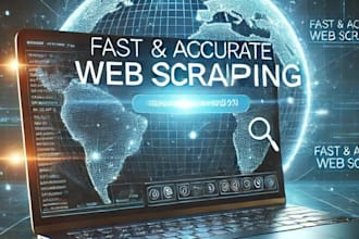 do web scraping, data mining from any website using python