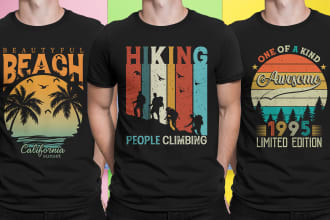 unique retro vintage t shirt designs with a modern twist