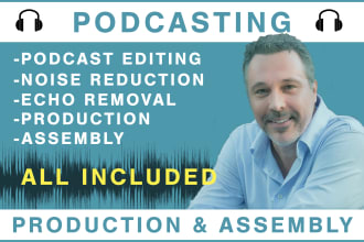 edit and assemble your audio podcast