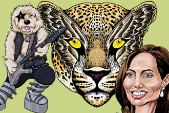 draw any character, object or scene creatively