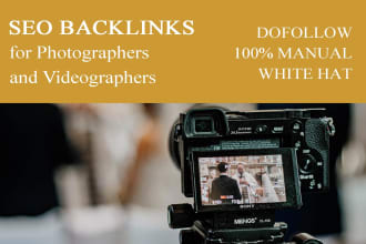 do manual white hat wedding photography SEO backlinks